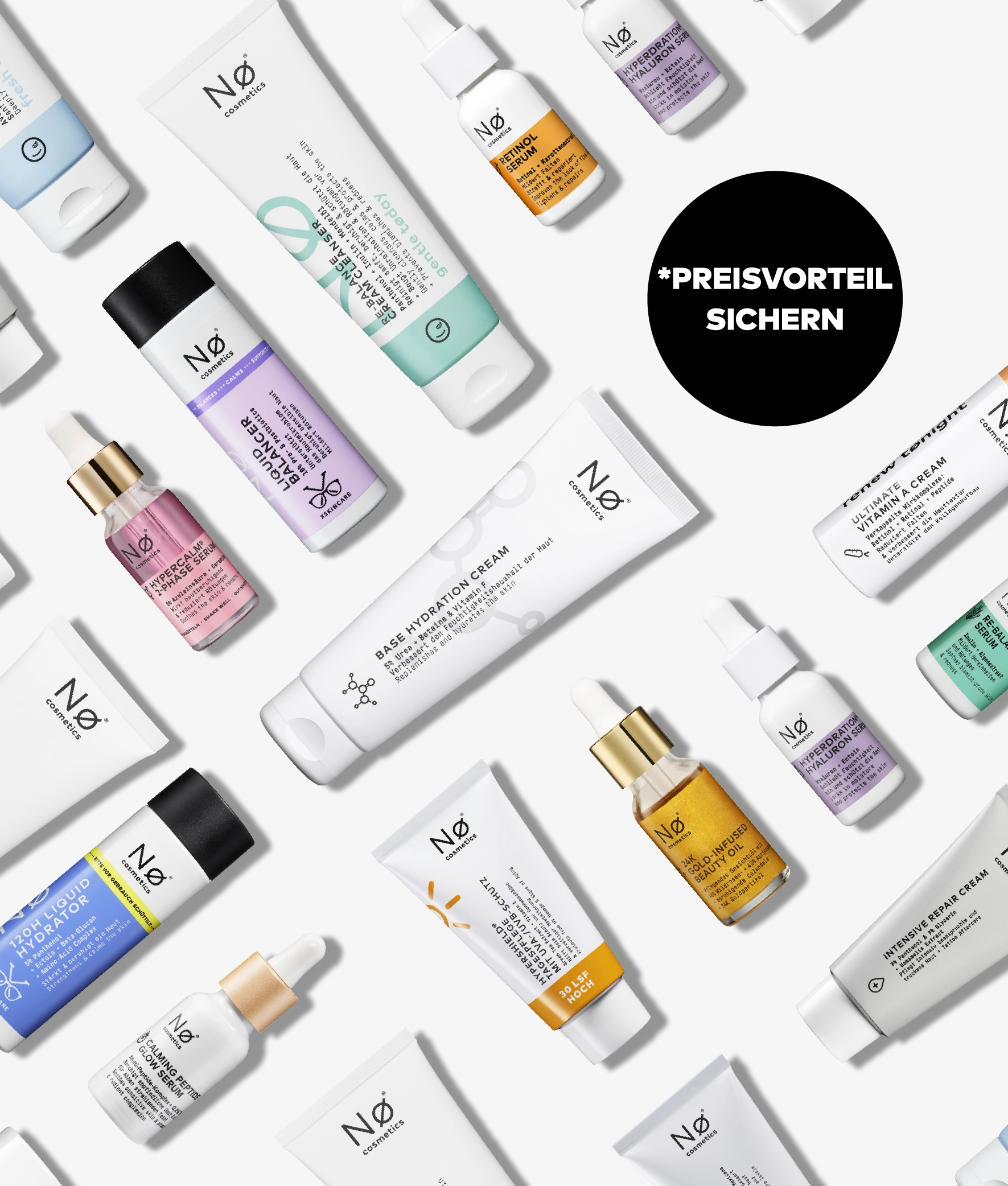 Routinen Lab - Reinigung, Liquid, Serum, Creme, SPF | Preis-Rabatt