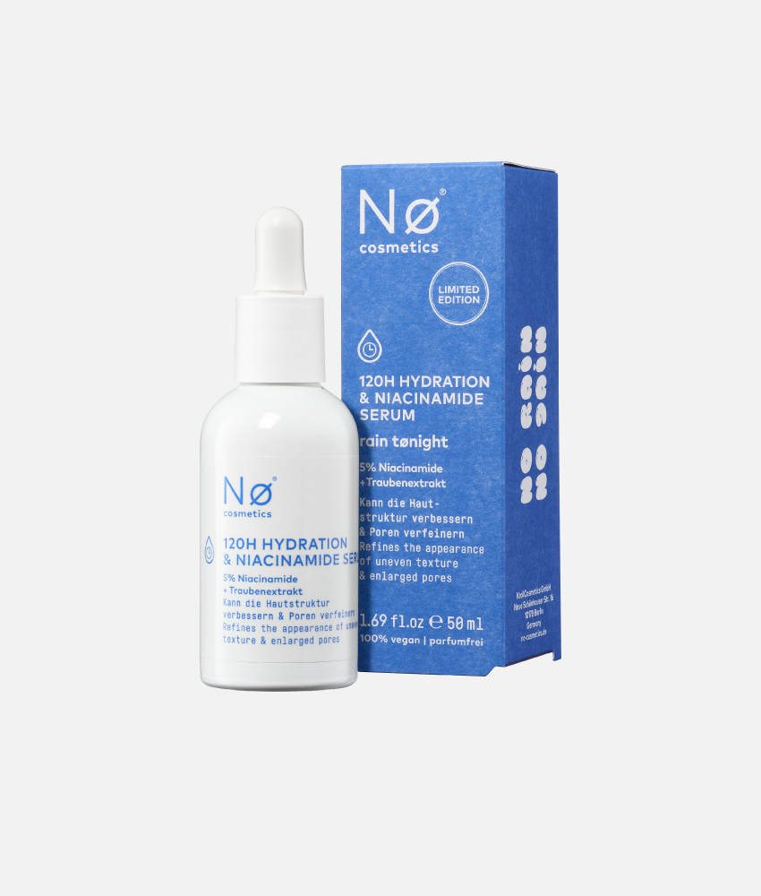 XL 120h Hydration & Niacinamide Serum rain tønight