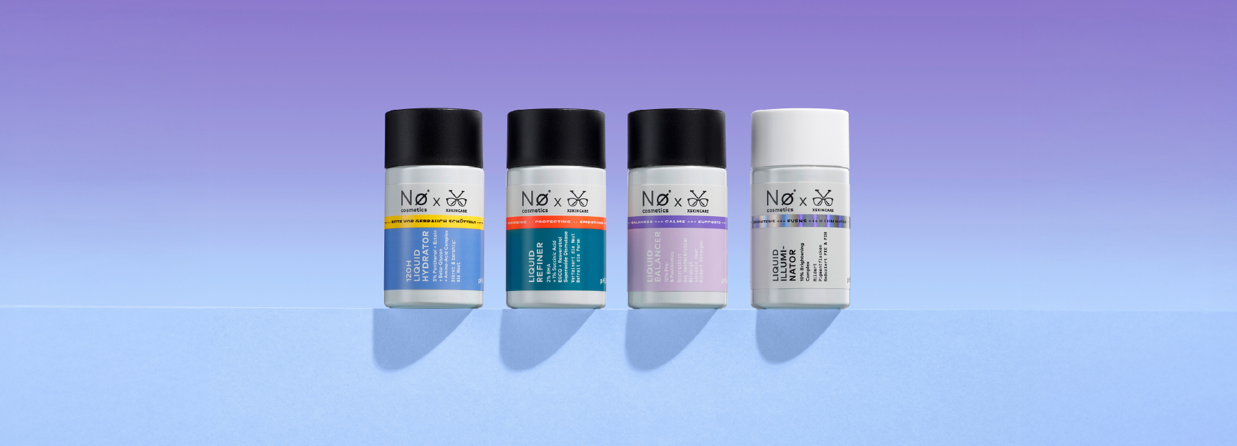 Mini Liquids entwickelt mit xskincare