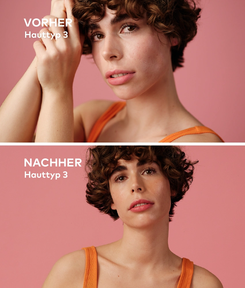 Selbstbräuneranwendung Hauttyp 3