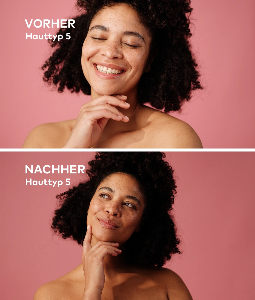 Selbstbräuneranwendung Hauttyp 5