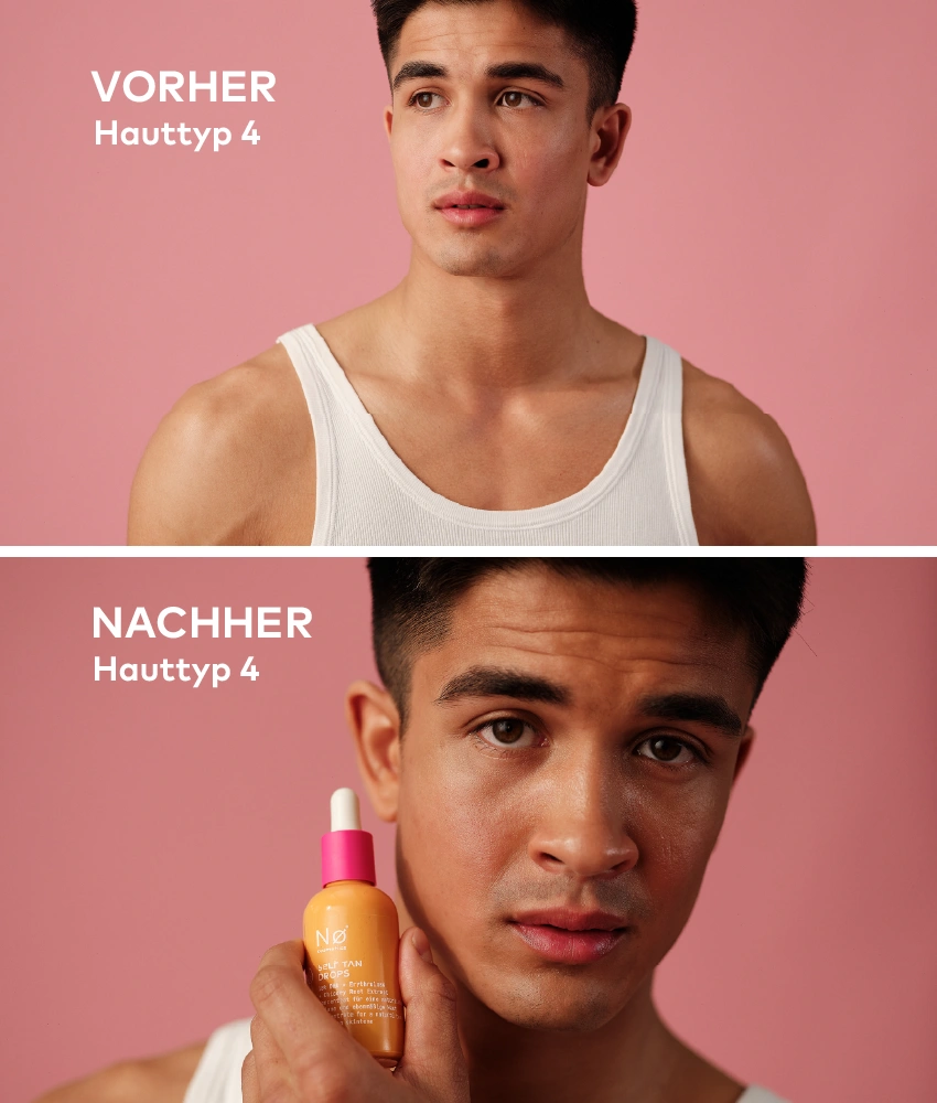 Selbstbräuneranwendung Hauttyp 4