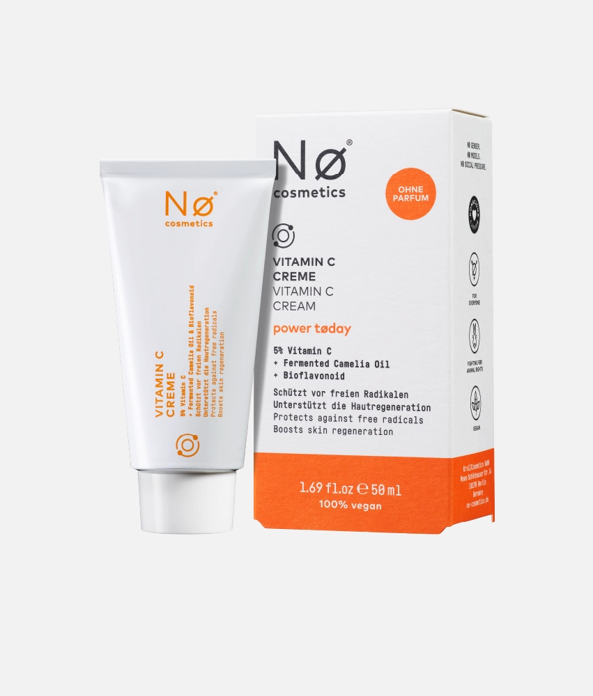 Vitamin C Creme power tøday von Nø Cosmetics